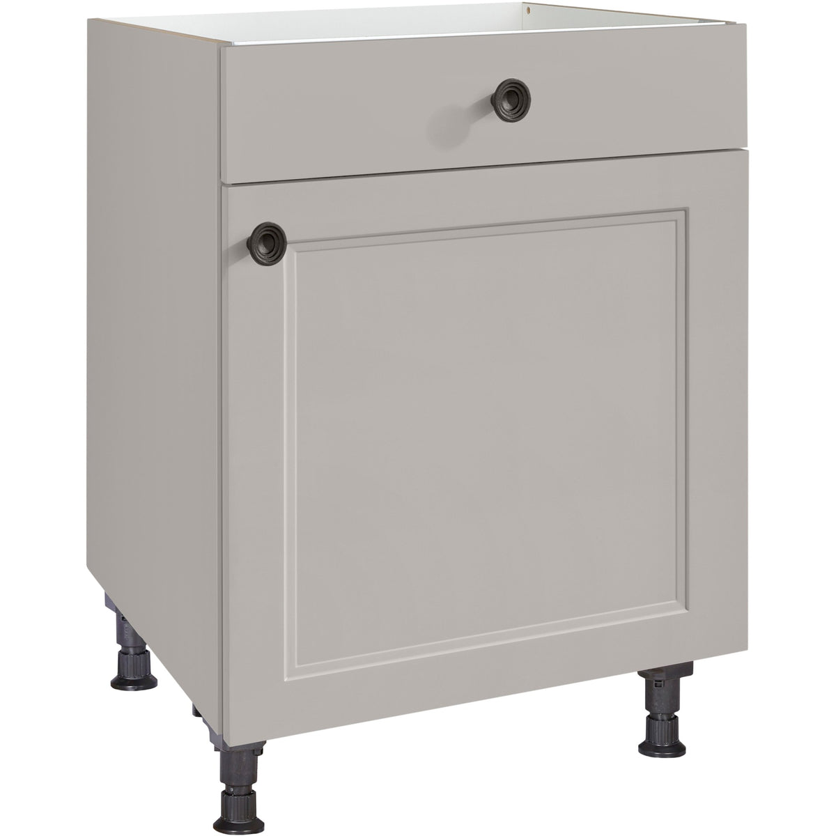 nobilia Kochstellenschrank KS60 60 cm Stein Grau Matt 772 Cascada 684