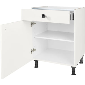 nobilia Kochstellenschrank KS60 60 cm Weiss Matt 774 Cascada 684