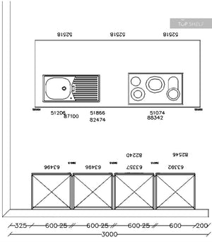 nobilia Küche Fashion 171 Lack Seidengrau matt 240+240 Maße