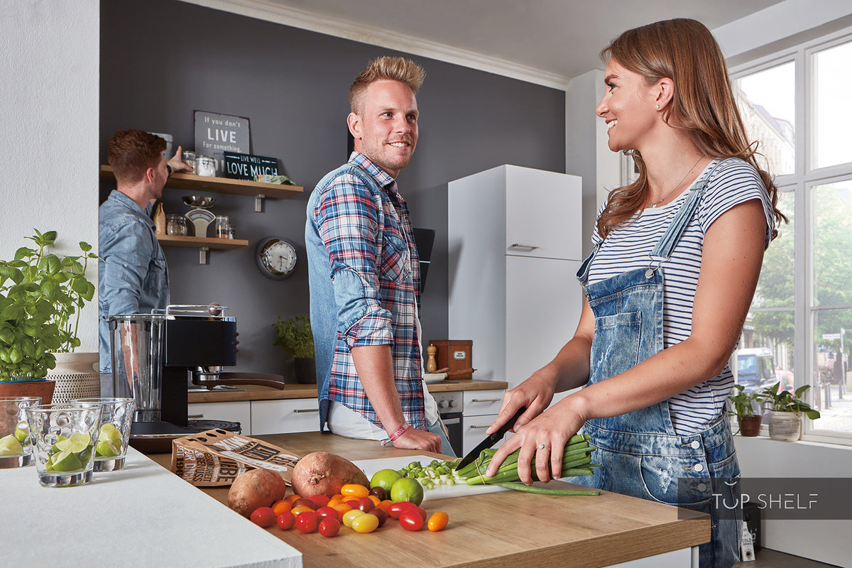 nobilia Küche Kiel Arbeitsplatte in 192 Eiche Provence