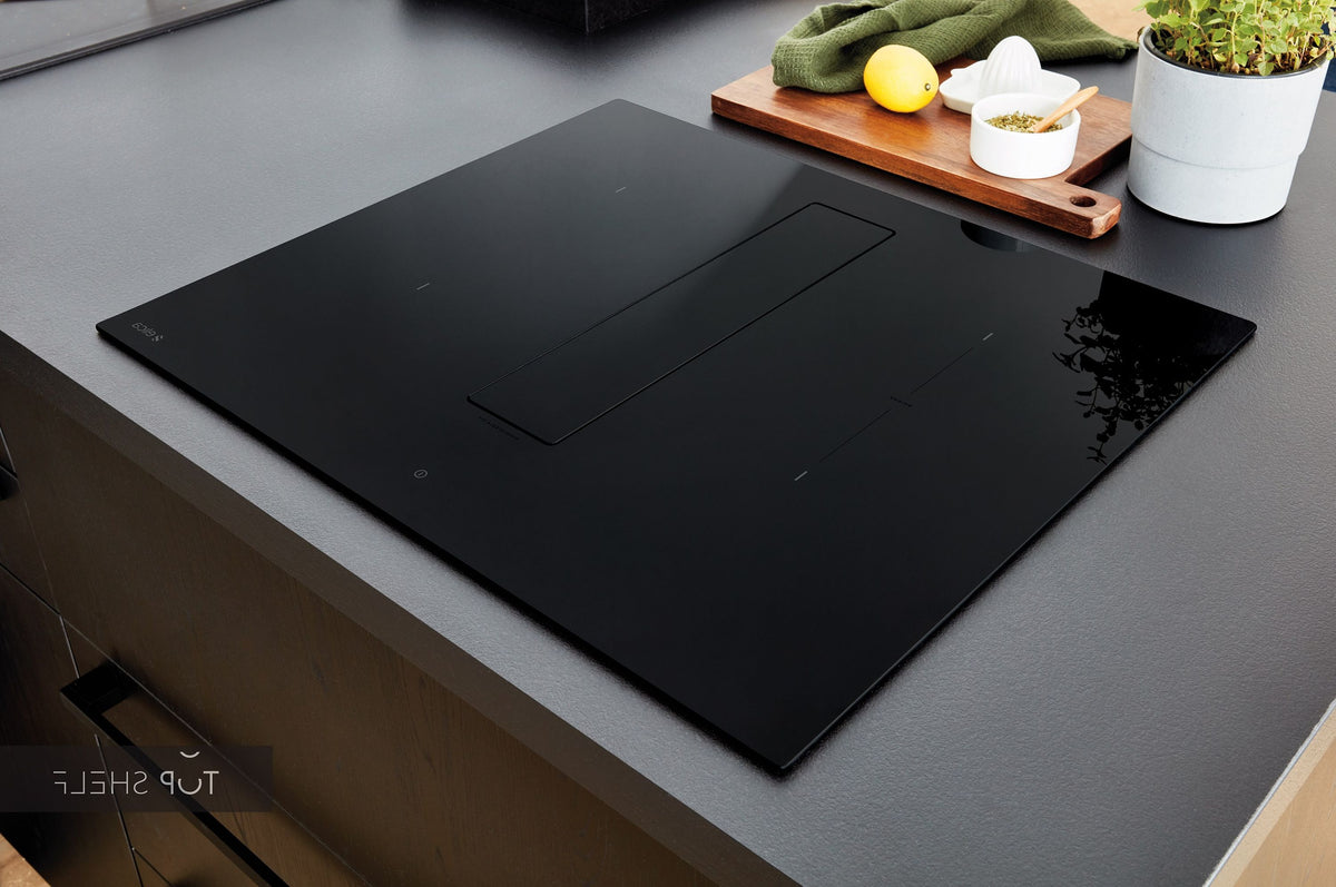 nobilia Küchenzeile Structura 403 Eiche Nero 210 + 210 cm konfigurierbar Kochfeld spiegelverkehrt