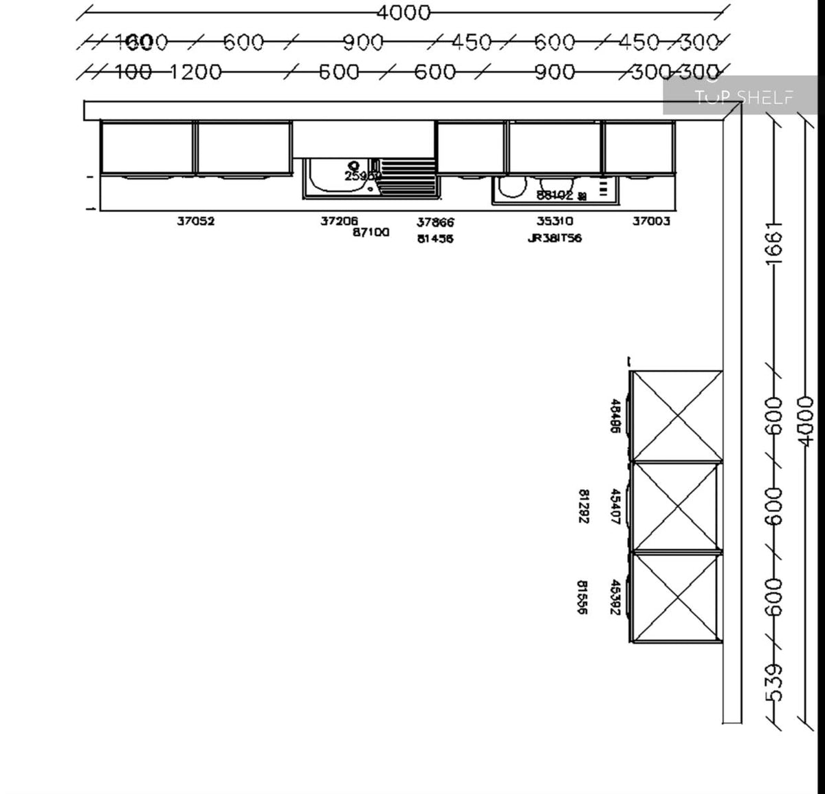 nobilia Küche Stoneart 303 Grauschiefer Nachbildung 370x180 cm Maße