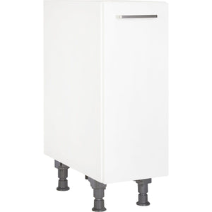 nobilia Küchen-Unterschrank UD30 Alpinweiß, 1 Tür, 1 Einlegeboden , 30cm, Anschlag links