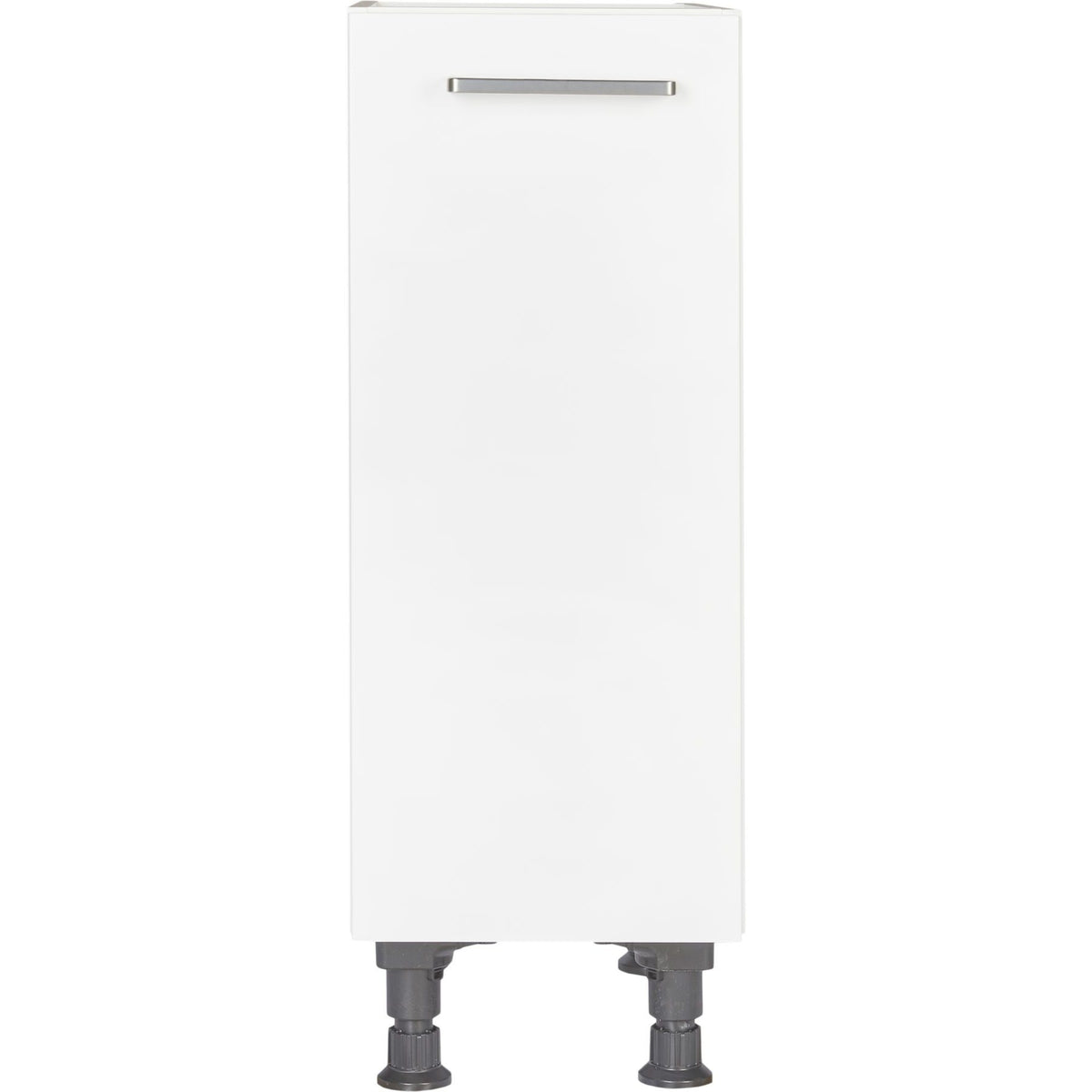 nobilia Küchen-Unterschrank UD30 Alpinweiß, 1 Tür, 1 Einlegeboden , 30cm, links