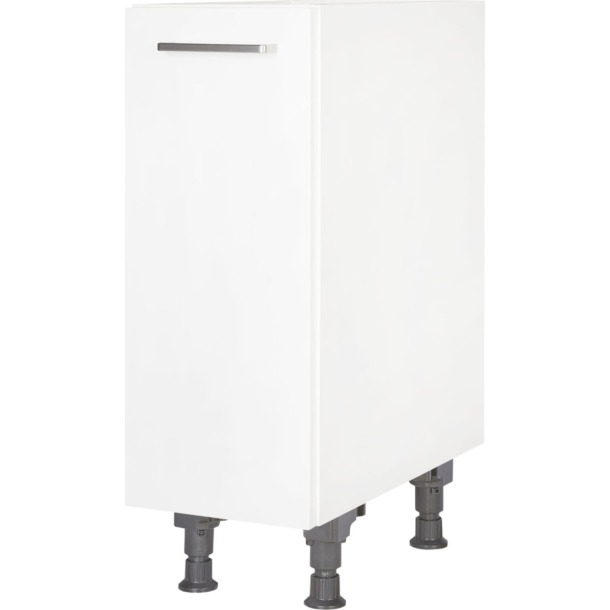 nobilia Küchen-Unterschrank UD30 Alpinweiß, 1 Tür, 1 Einlegeboden , 30cm,rechts