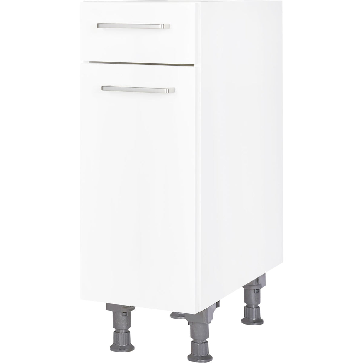 nobilia Küchen-Unterschrank US30  Weiß mit Schublade 30cm, 1 Einlegeboden,Linksanschlag