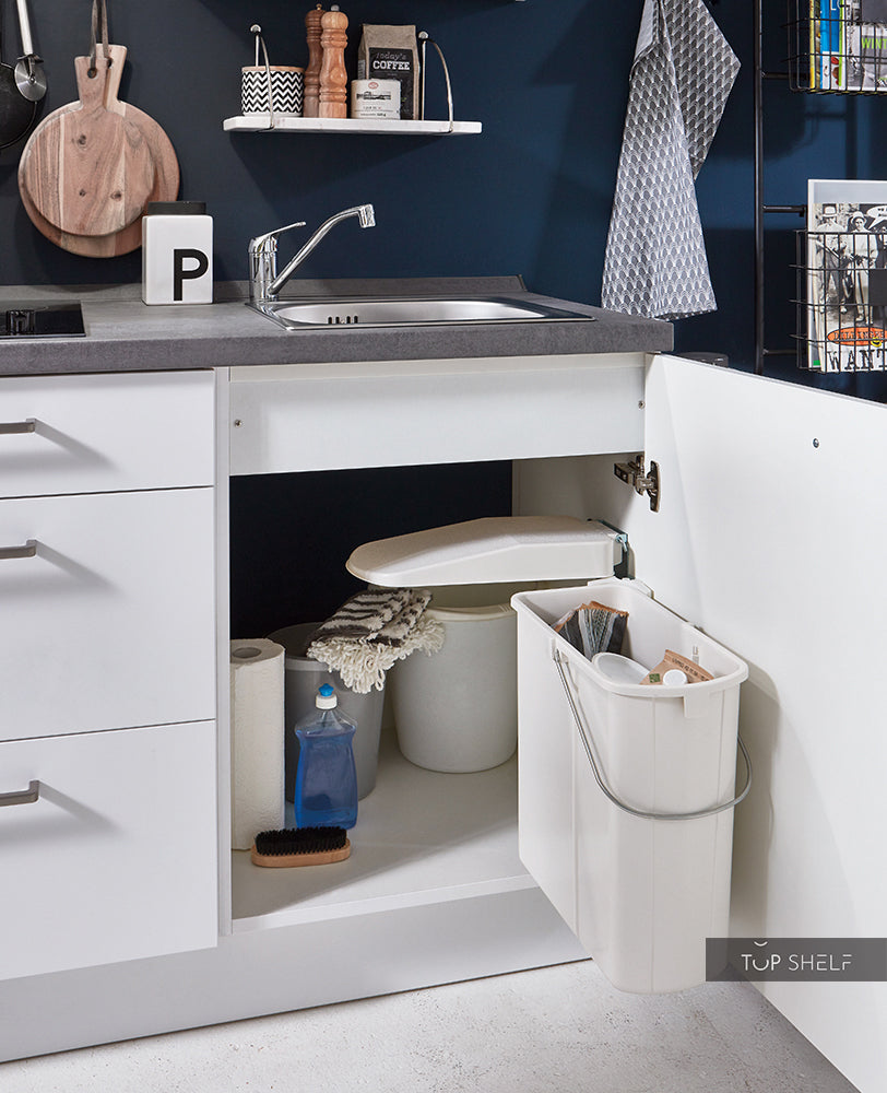 Kraan / Mengkraan voor keukenspoelbak 22 mm Verchroomd NOBILI