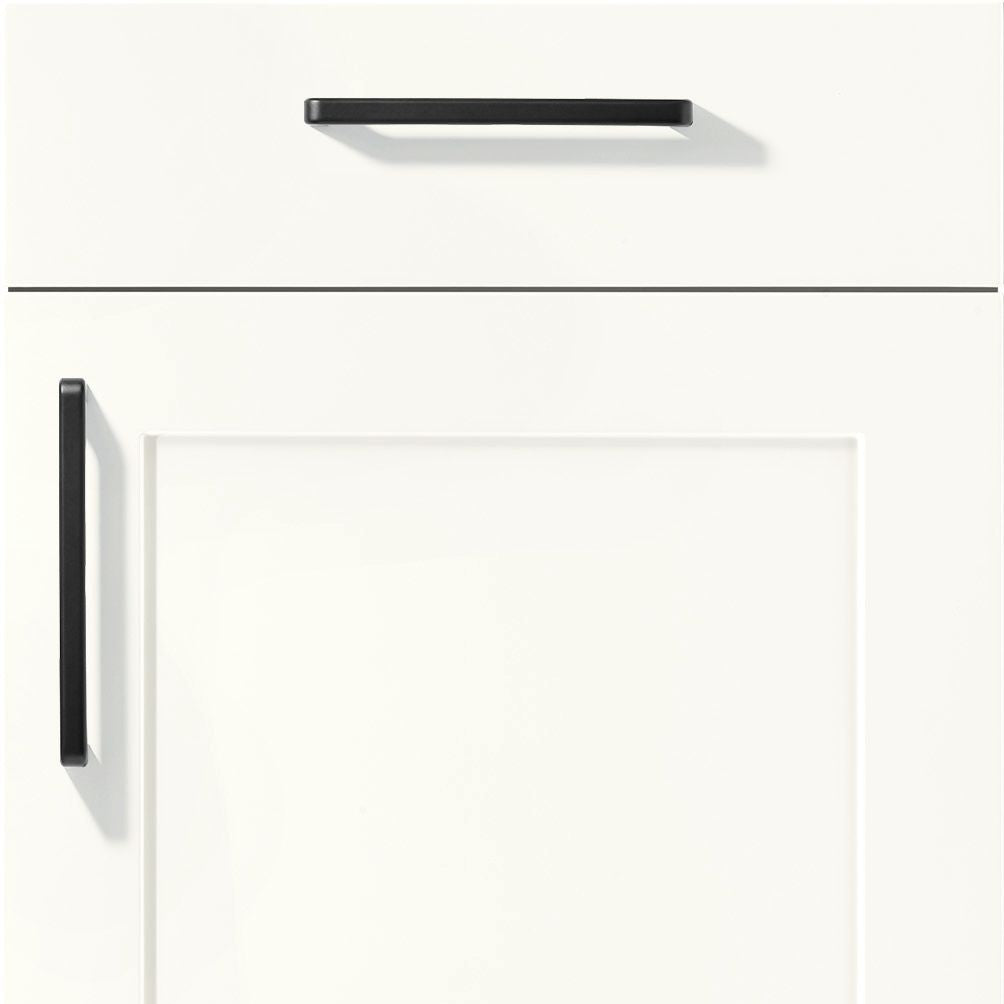 nobilia Küchen Frontüren Muster, Frontmuster - 497 Nordic Lack Weiß matt 782 Möbelfront