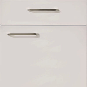 nobilia Küchen Frontüren Muster, Frontmuster - 115 Novalux Lack Seidengrau Hochglanz 519 Möbelfront
