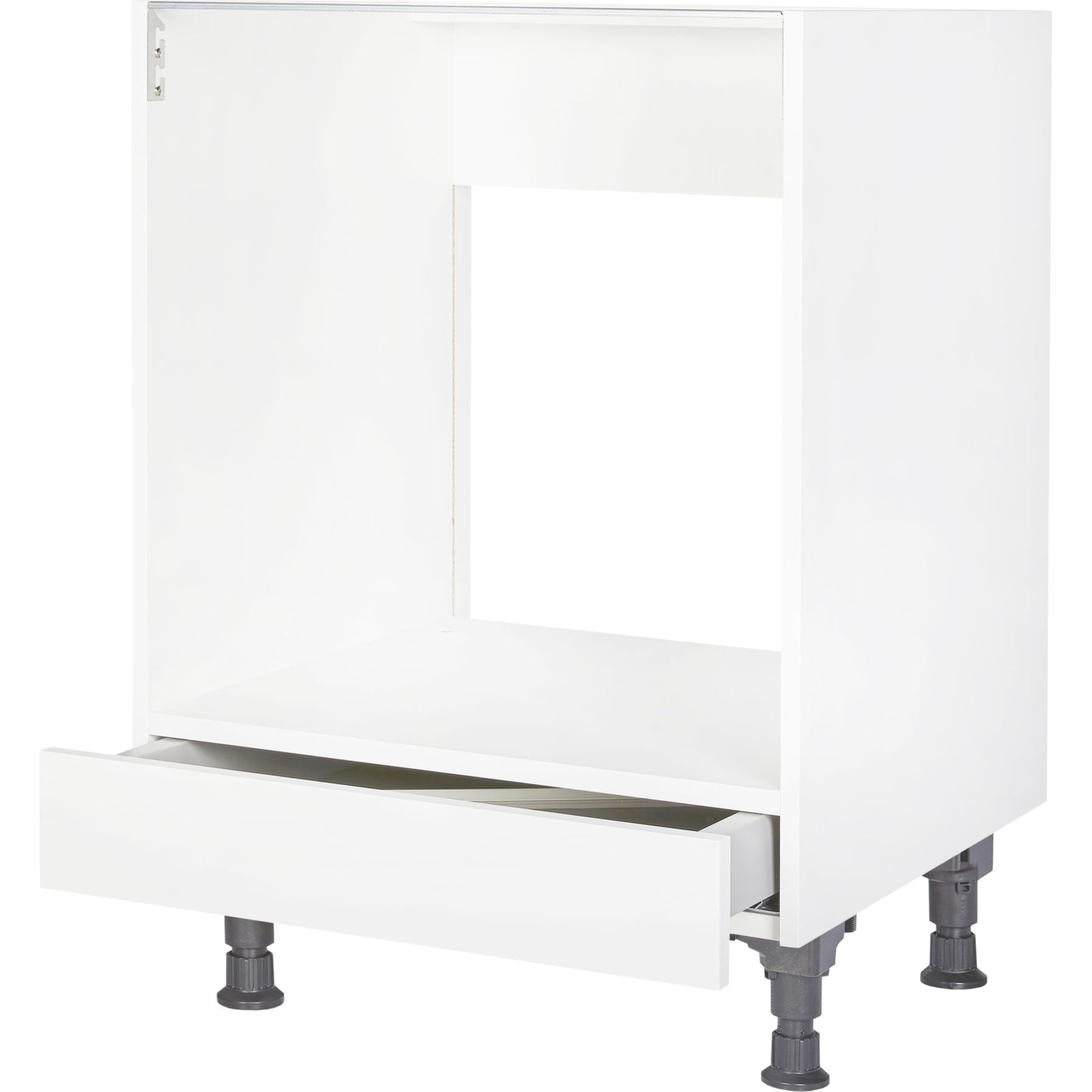 nobilia Ofenschrank HUS 60 cm Backofenschrankmit 1 Schublade, in weiß