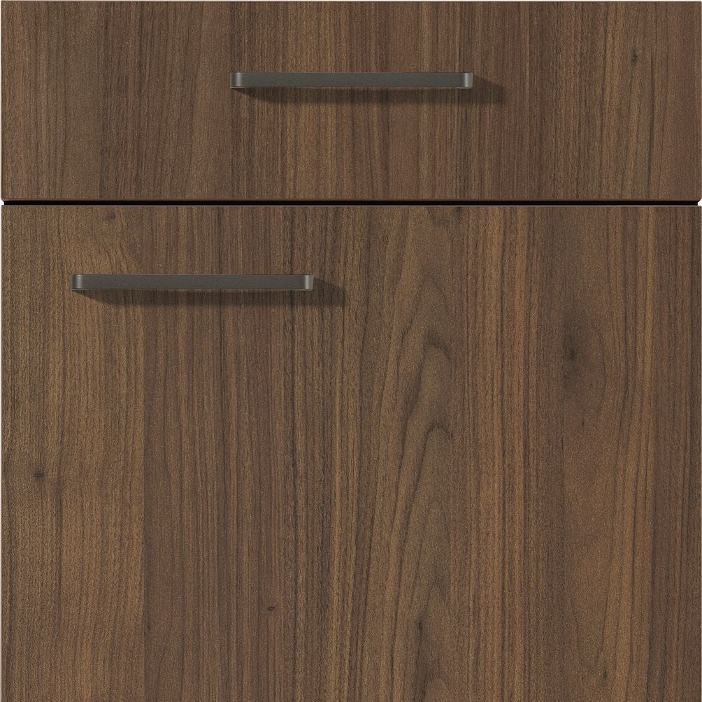 nobilia Küchen Frontüren Muster, Frontmuster - 371 Riva Nussbaum Nachbildung 840 Möbelfront