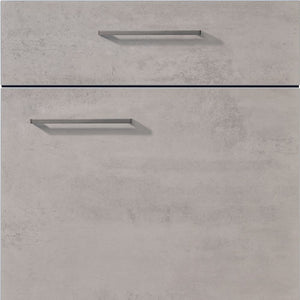 nobilia Küchen Frontüren Muster, Frontmuster - 371 Riva Beton grau Nachbildung 889 Möbelfront