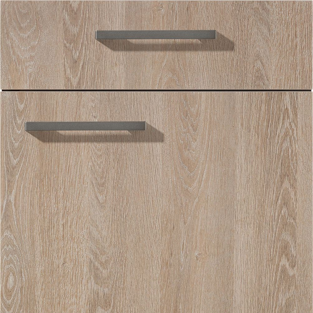 nobilia Küchen Frontüren Muster, Frontmuster - 371 Riva Eiche Bergamo Nachbildung 843 Möbelfront