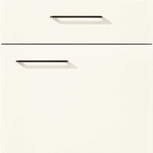 nobilia Küchen Frontüren Muster, Frontmuster - 357 Senso Lack Weiß Premium matt 488 Möbelfront