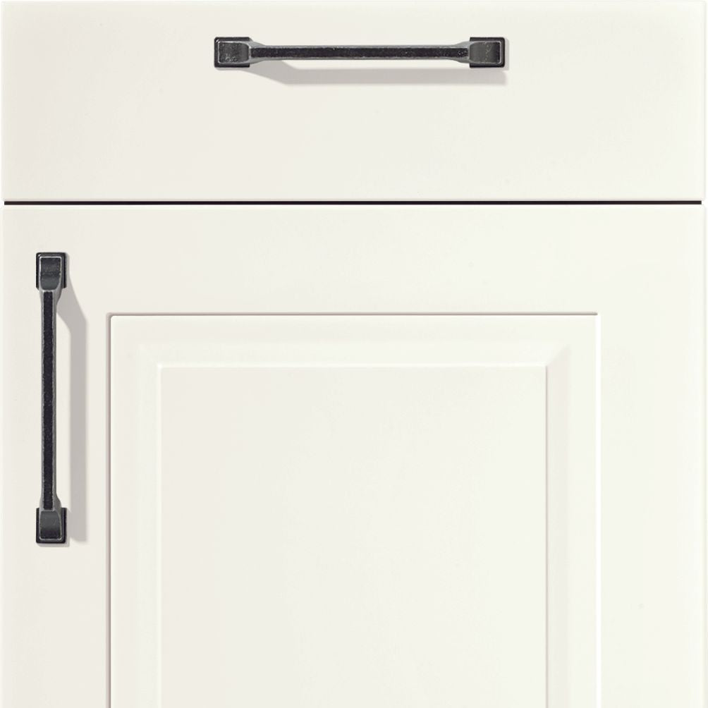 nobilia Küchen Frontüren Muster, Frontmuster - 706 Sylt Lack Alpinweiß matt 847 Möbelfront