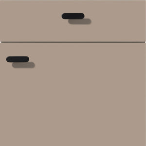 nobilia Küchen Frontüren Muster, Frontmuster - 357 Senso Lack Macchiato Premium matt 483 Möbelfront