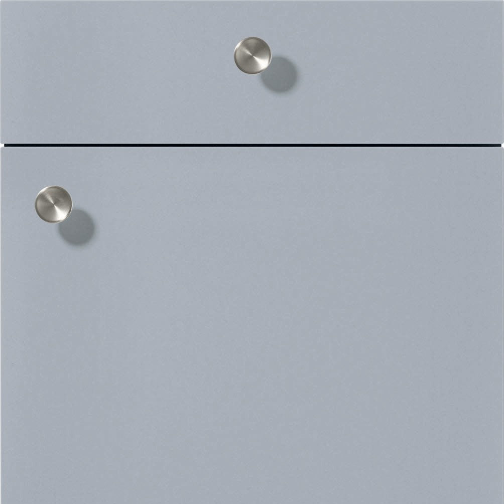 nobilia Küchen Frontüren Muster, Frontmuster - 357 Senso Lack Sky Premium matt 485 Möbelfront