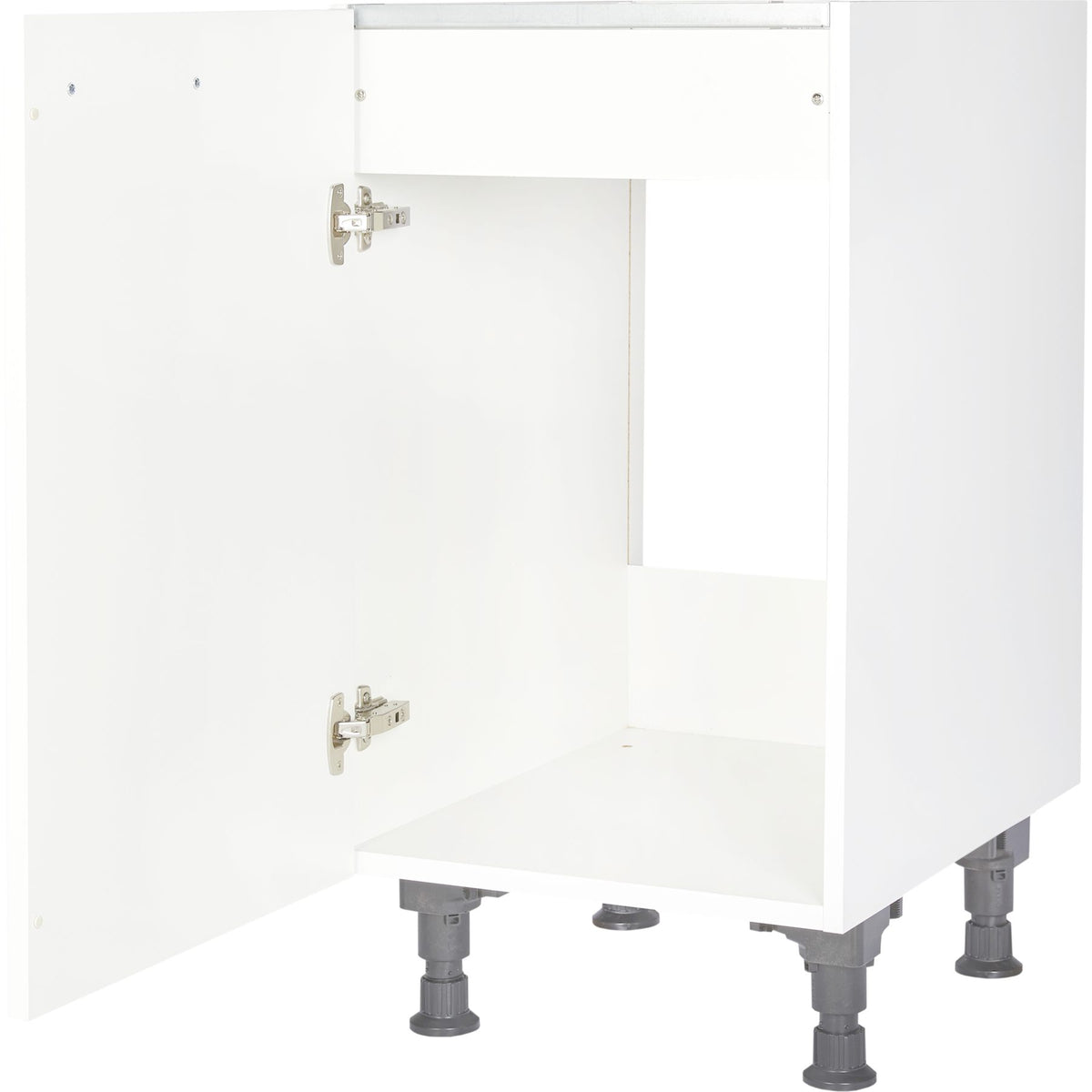 nobilia Spülen-Unterschrank SPUD45   Alpinweiß, 45cm breit, Anschlag links