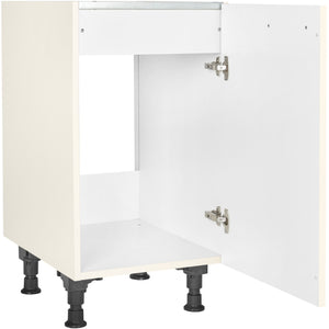 nobilia Spülenschrank SPUD45 45 cm Beige Magnolia super matt 336 Touch 317