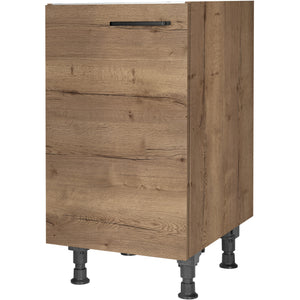 nobilia Spülenschrank SPUD45 45 cm Eiche Havanna Dunkel 402 Structura 382