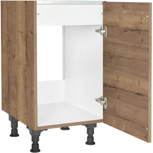 nobilia Spülenschrank SPUD45 45 cm Eiche Havanna Dunkel 402 Structura 382