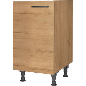 nobilia Spülenschrank SPUD45 45 cm Eiche Sierra Hell 405 Structura 382