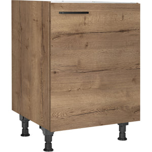 nobilia Spülenschrank SPUD60 60 cm Eiche Havanna Dunkel 402 Structura 382