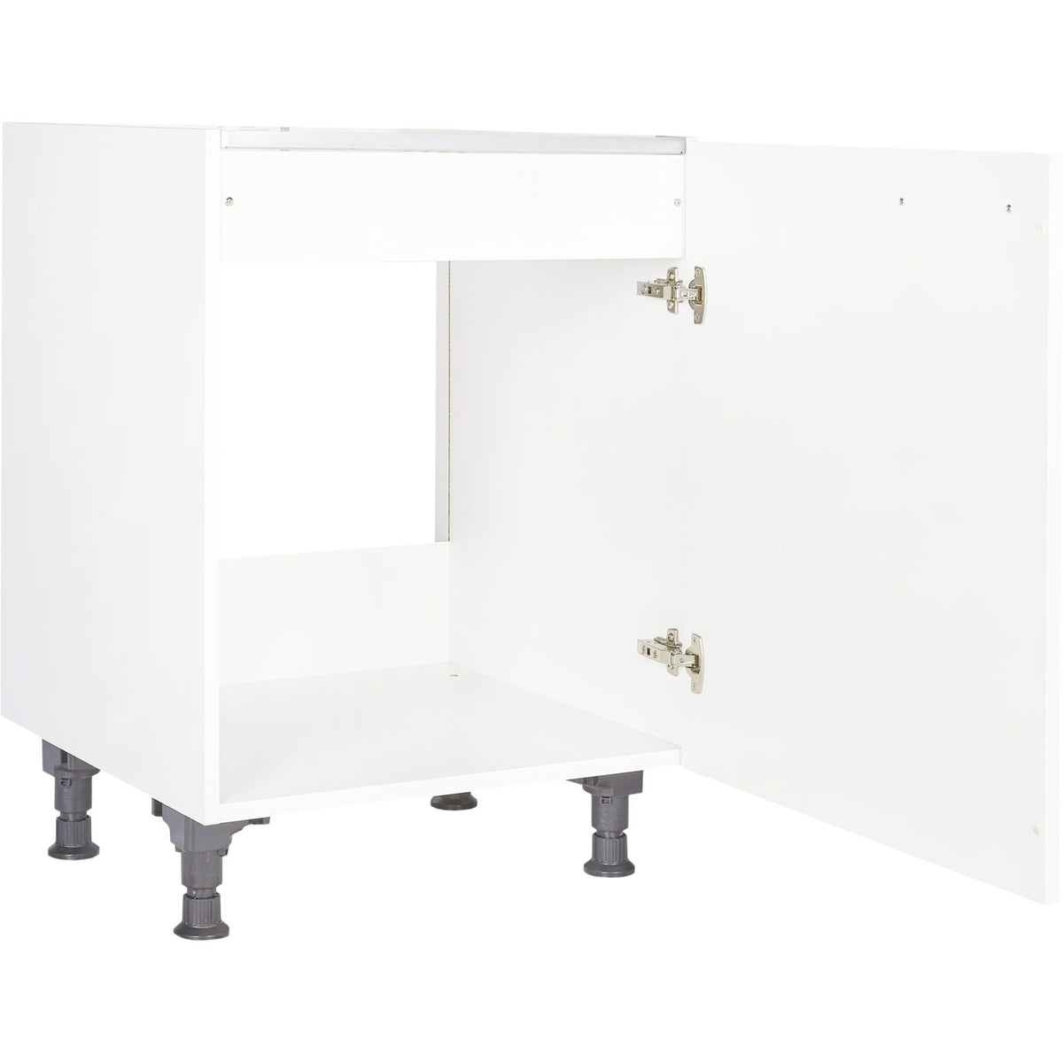 nobilia Spülenschrank-Unterschrank SPUD60   Alpinweiß 60cm rechts