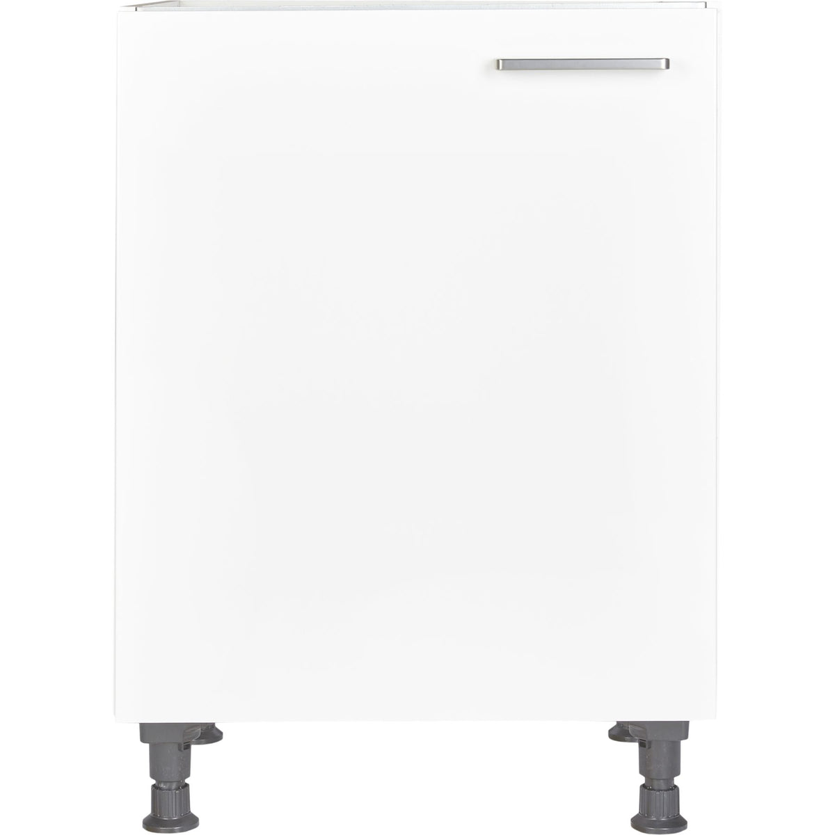 nobilia Spülenschrank-Unterschrank SPUD60 für Einbauspüle 60 cm Alpinweiß; links