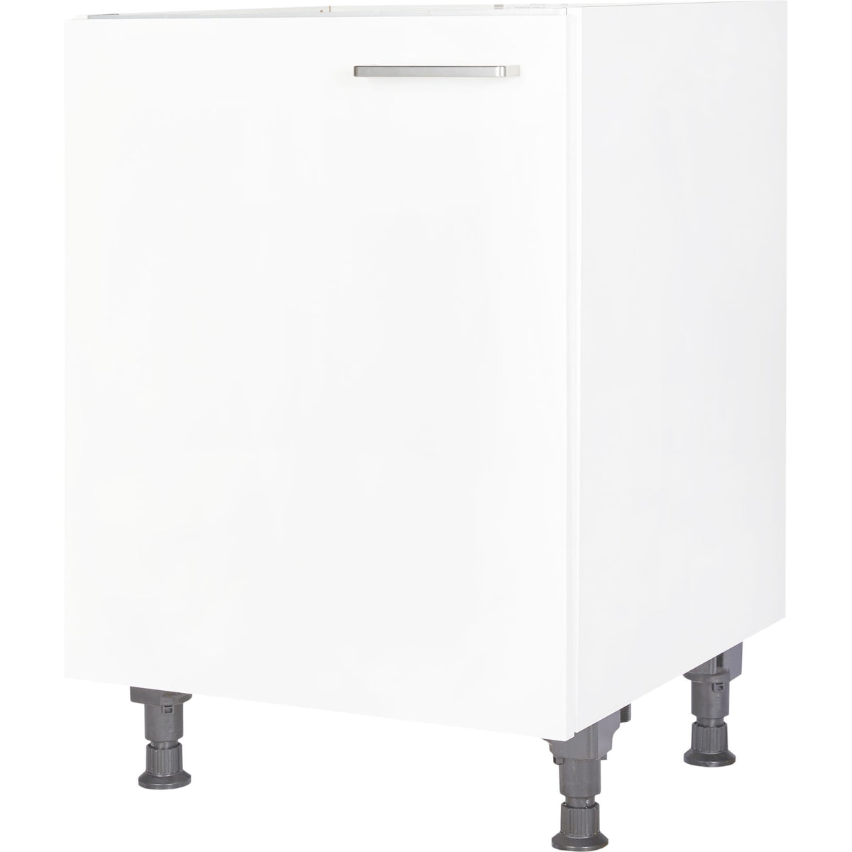 nobilia Spülenschrank-Unterschrank SPUD60 für Einbauspüle 60cm, Alpinweiß, links