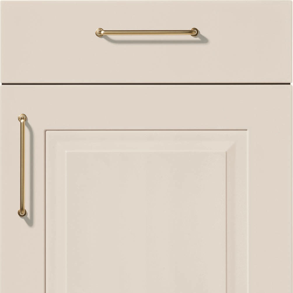 nobilia Küchen Frontüren Muster, Frontmuster - 706 Sylt Lack Sand Perfect matt 848 Möbelfront