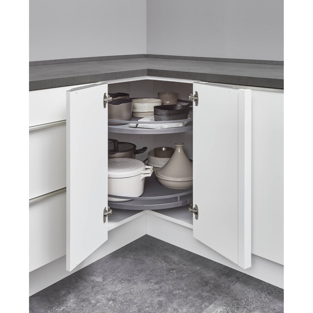 Unterschrank Eckschrank Drehkarussell UEDTK90 31289