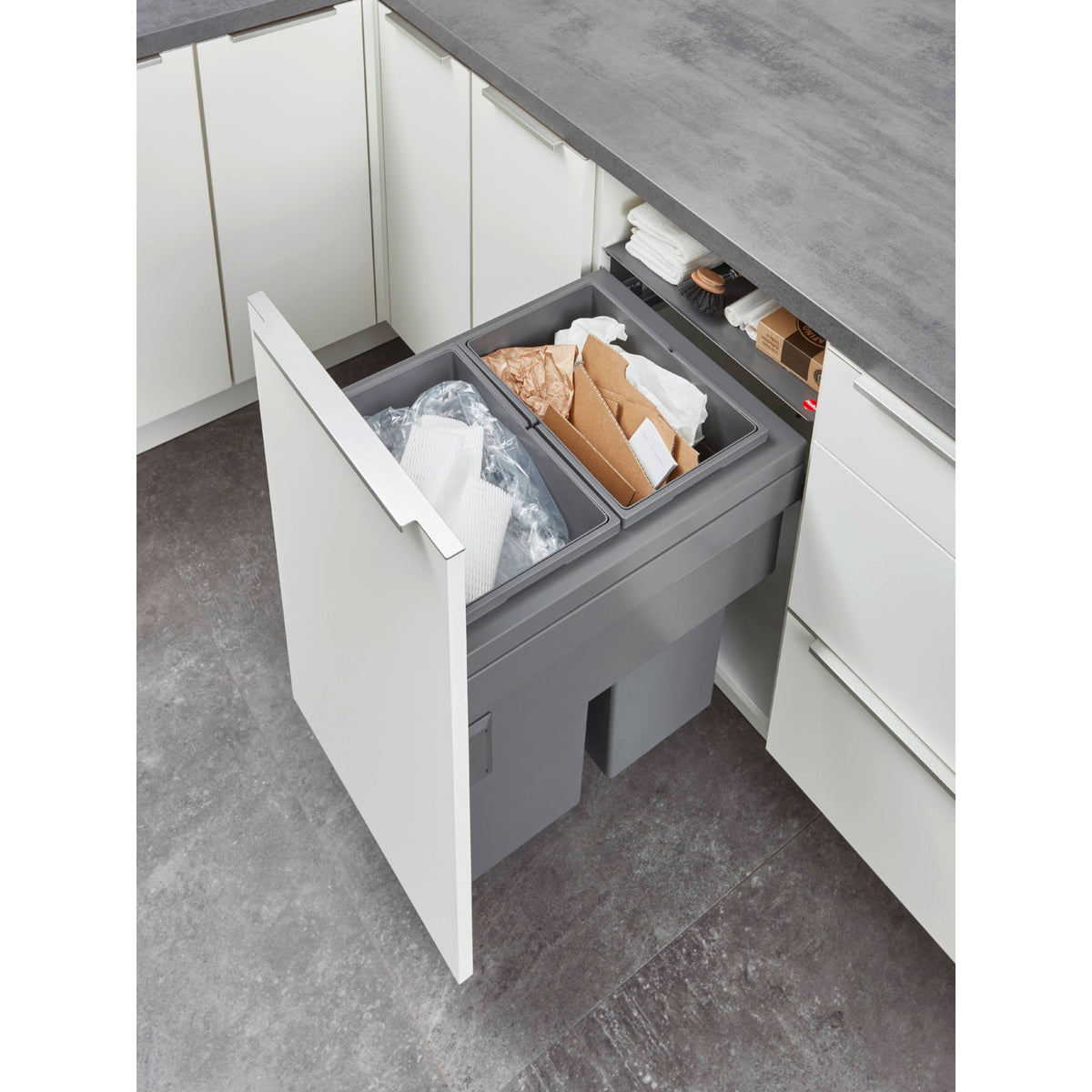 Unterschrank Mülltrennsystem Euro Cargo UDASLEC 45 20471