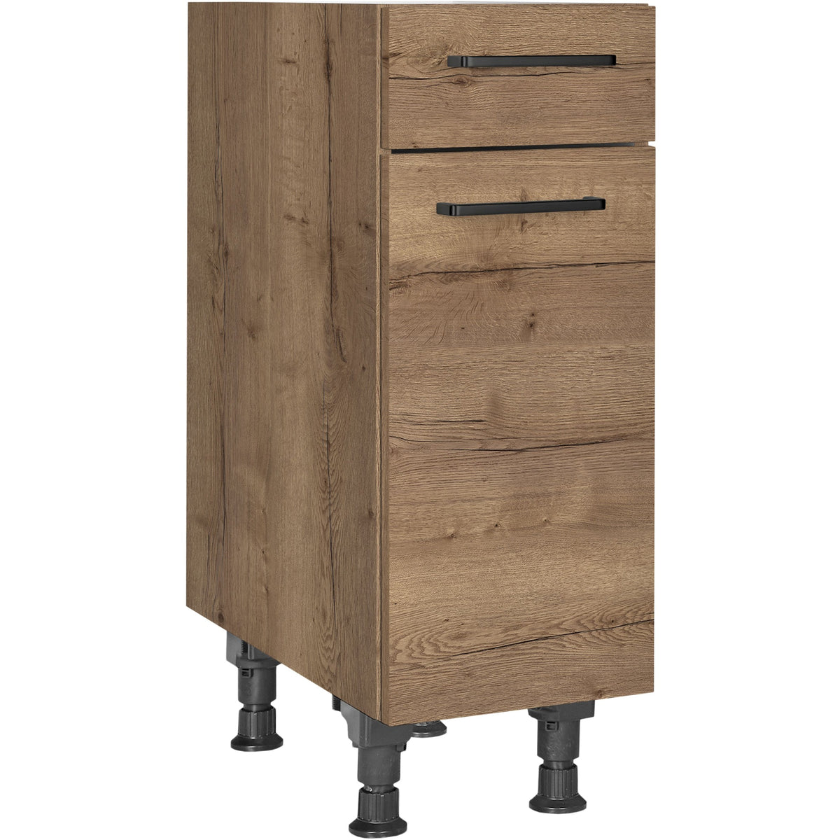 nobilia Unterschrank US30 30 cm Eiche Havanna Dunkel 402 Structura 382