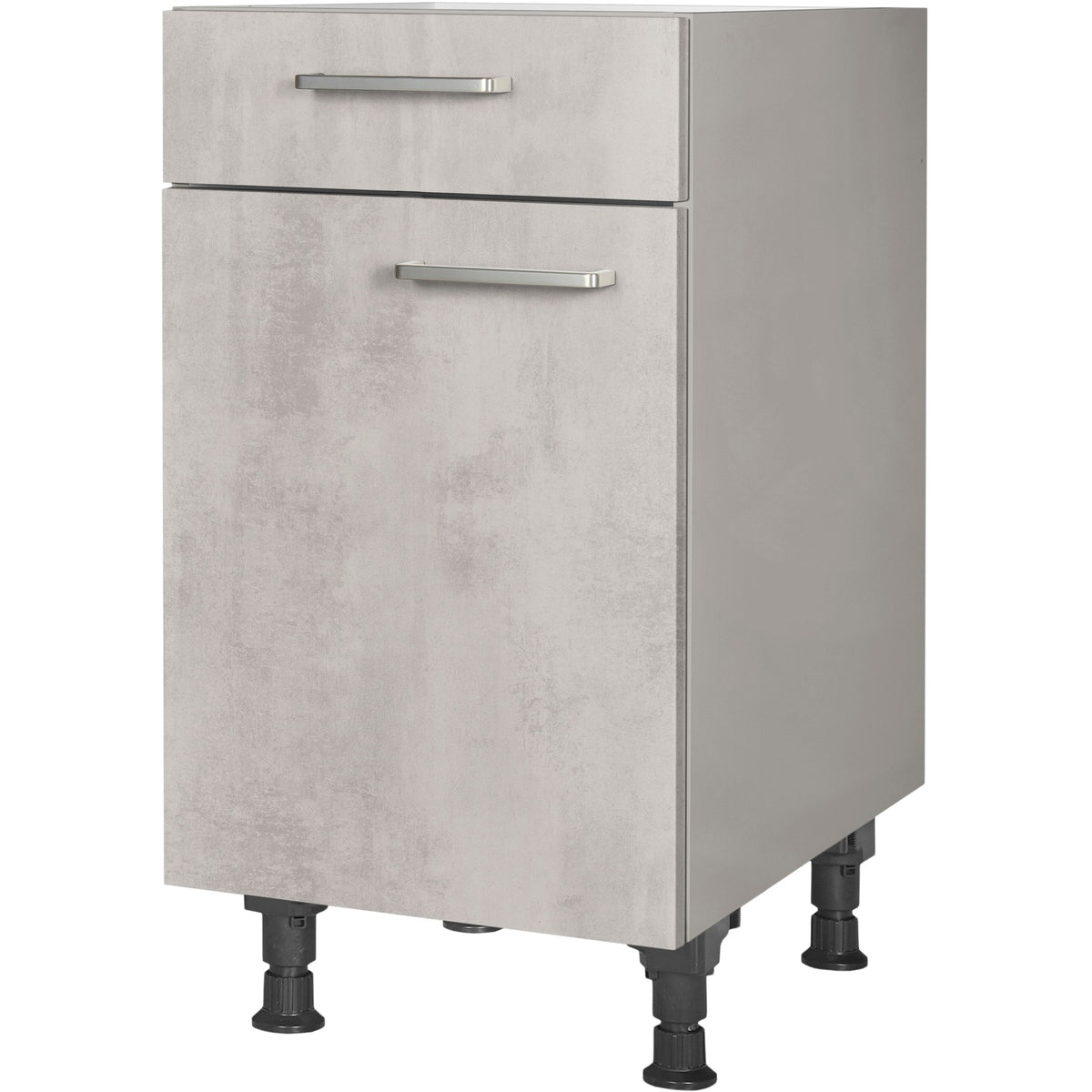nobilia Unterschrank US45 45 cm Beton Grau Hellgrau Anthrazit 892 Riva 371
