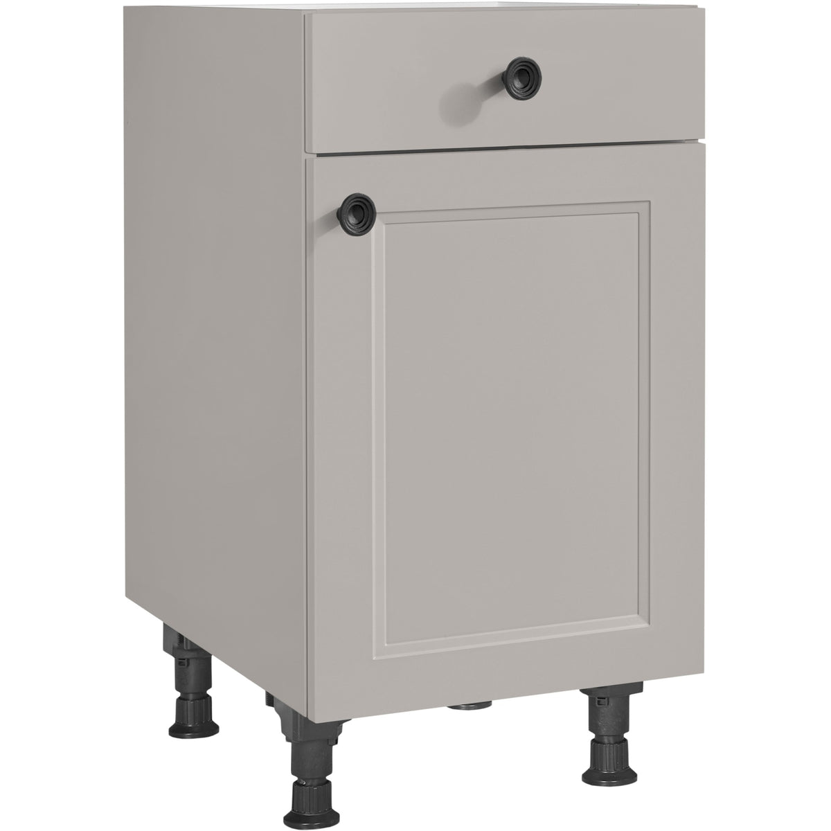 nobilia Unterschrank US45 45 cm Stein Grau Matt 772 Cascada 684