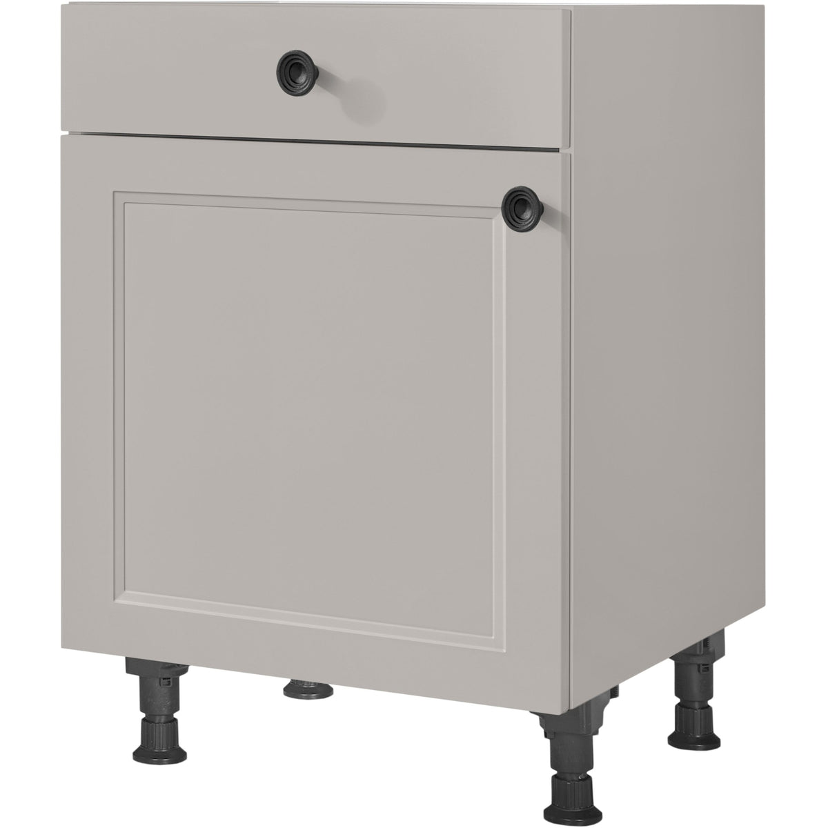 nobilia Unterschrank US60 60 cm Stein Grau Matt 772 Cascada 684