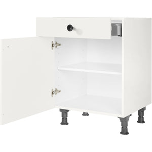 nobilia Unterschrank US60 60 cm Weiss Matt 774 Cascada 684