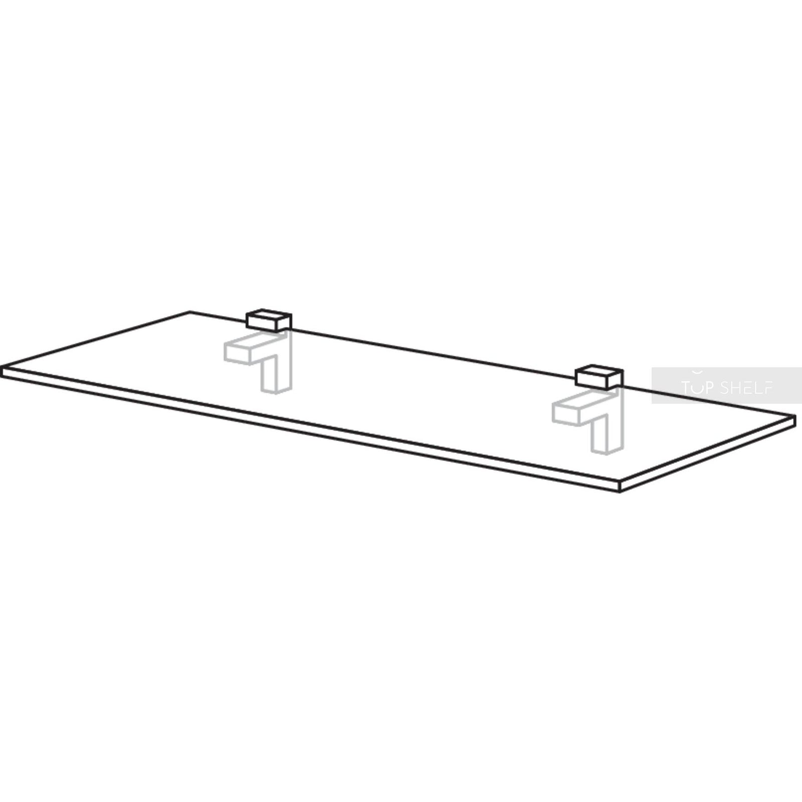 nobilia estante de pared con soportes de suelo, 16 mm de grosor VB16100
