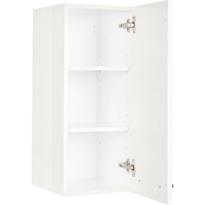 nobilia Wandschrank W30 1 30 cm Alpin Weiss Hoch Glanz 503 Flash 648