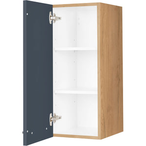 nobilia Wandschrank W30 1 30 cm Dunkel Blau Fjordblau Ultra Matt 966 Easytouch 945