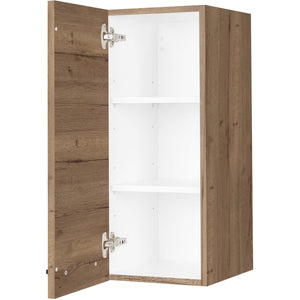 nobilia Wandschrank W30 1 30 cm Eiche Havanna Dunkel 402 Structura 382