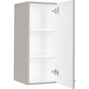 nobilia Wandschrank W30 1 30 cm Hellgrau Stein grau super matt 341 Touch 317