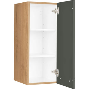 nobilia Wandschrank W30 1 30 cm Mineral Grün Ultra Matt 964 Easytouch 945