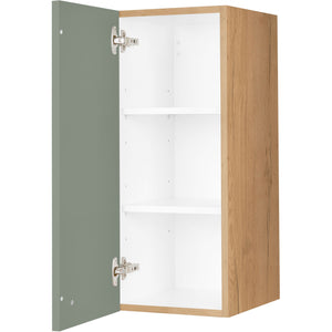 nobilia Wandschrank W30 1 30 cm Schilf Grün matt 776 Cascada 684