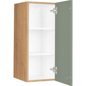 nobilia Wandschrank W30 1 30 cm Schilf Grün matt 776 Cascada 684