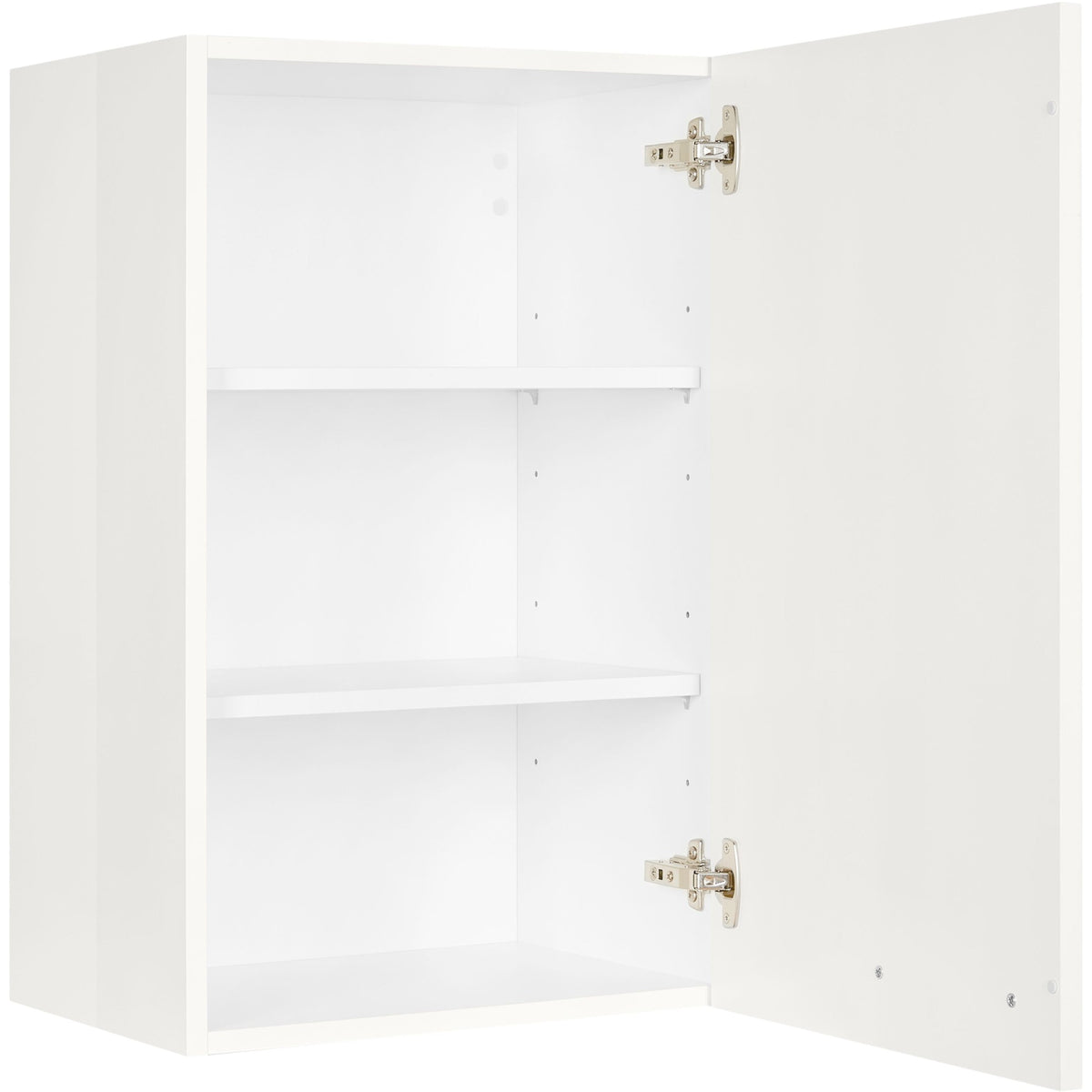 nobilia Wandschrank W45 1 45 cm Alpin Weiss Hoch Glanz 503 Flash 648