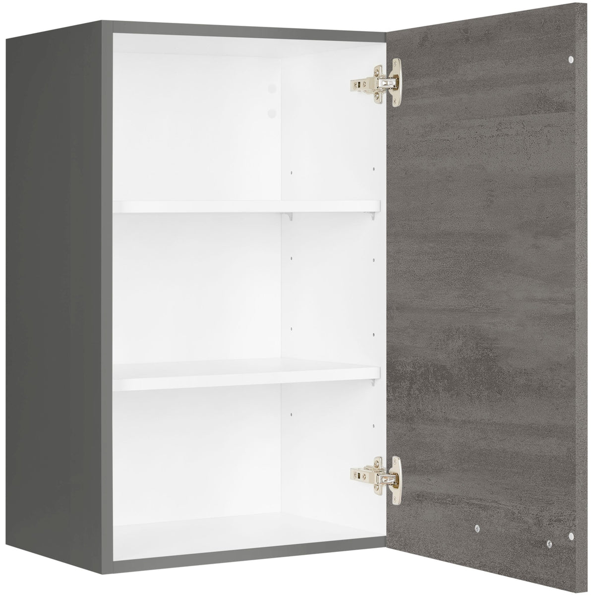 nobilia Wandschrank W45 1 45 cm Beton Schiefergrau Dunkel Anthrazit 889 Riva 371