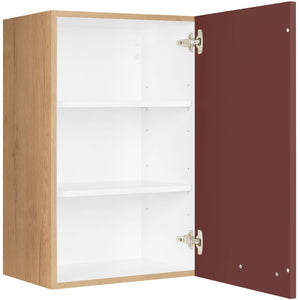 nobilia Wandschrank W45 1 45 cm Dunkel Rot Rostrot Ultra Matt 963 Easytouch 945