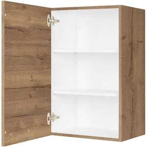 nobilia Wandschrank W45 1 45 cm Eiche Havanna Dunkel 402 Structura 382